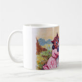 Liebhaber Katze (starke Emotion), Louis Wain Kaffeetasse (Links)