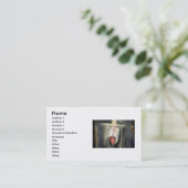 Liebhaber Kiss2 Visitenkarte (Stehend Vorderseite)