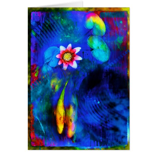 Liebhaber, Koi Karte, Liebe, wedding (Vorne)