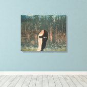 Liebhaber Leinwanddruck (Insitu (Holzboden))