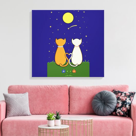 Liebhaber Leinwanddruck (Insitu (Wohnzimmer))