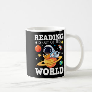 Liebhaber lustiger Bücher, das Lesen ist außerirdi Kaffeetasse