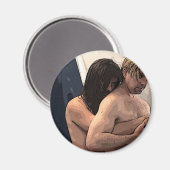 Liebhaber Magnet (Vorderseite/Rückseite)