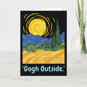 Liebhaber Natur Inspirierend Sternennacht Gogh Dra Karte