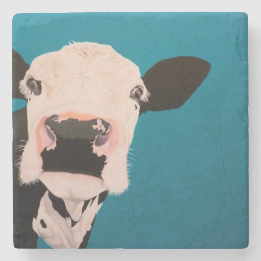 'Liebhaber nicht ein Fighter Steinuntersetzer (Vorderseite)