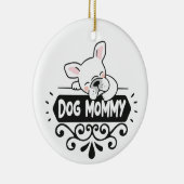 Liebhaber niedlicher Hunde Keramik Ornament (Rechts)