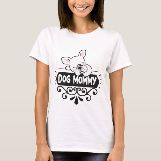 Liebhaber niedlicher Hunde T-Shirt (Vorderseite)