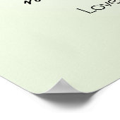 Liebhaber Poster (Ecke)