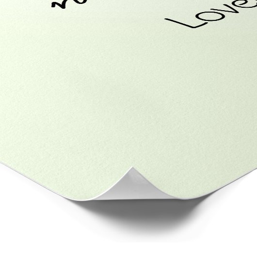 Liebhaber Poster (Ecke)