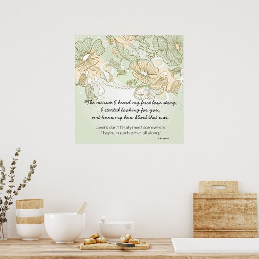 Liebhaber Poster (Küche)