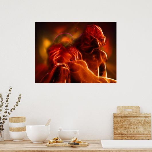 Liebhaber Poster (Küche)