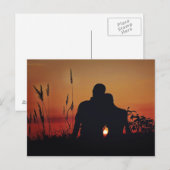 Liebhaber Postkarte (Vorne/Hinten)