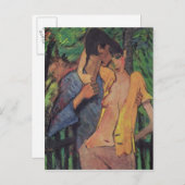 Liebhaber Postkarte (Vorne/Hinten)