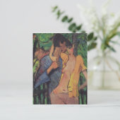 Liebhaber Postkarte (Stehend Vorderseite)