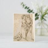 Liebhaber Postkarte (Stehend Vorderseite)