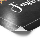 Liebhaber rustikales Halbpension-Zeichen Fotodruck (Ecke)