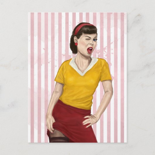 Liebhaber sein postkarte (Vorderseite)