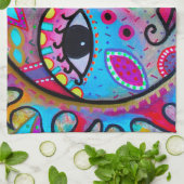 LIEBHABER SONNEN SICH UND MOON HANDTUCH (Gefaltet)