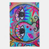 LIEBHABER SONNEN SICH UND MOON HANDTUCH (Vertikal)