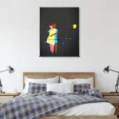 Liebhaber und Leichte LOS AMANTES Leinwanddruck (Insitu (Schlafzimmer))