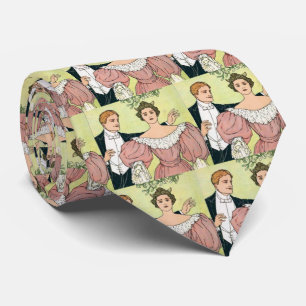 Liebhaber unter dem Mistleton Krawatte