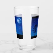 Liebhaber unter Vollmond Glas (Links)