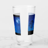 Liebhaber unter Vollmond Glas (Rechts)