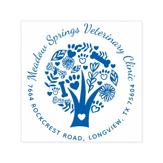 Liebhaber von Blumenzwiebeln und Blättern Permastempel (Design)