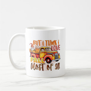 Liebhaber von Country-Trucks und Herbstsaison Kaffeetasse