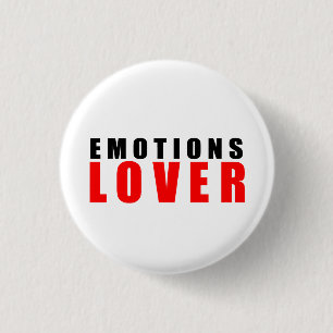 Liebhaber von Emotionen Button
