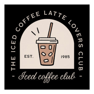 Liebhaber von extravagantem Schwarz Poster