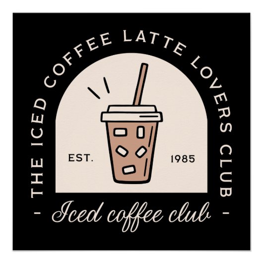 Liebhaber von extravagantem Schwarz Poster (Vorderseite)