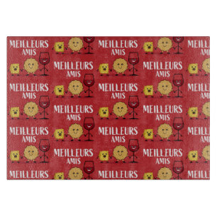 Liebhaber von französischem Käse Schneidebrett