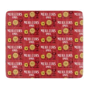 Liebhaber von französischem Käse Schneidebrett