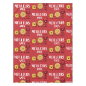 Liebhaber von französischem Käse Tischdecke (Vorderseite)