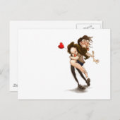 Liebhaber von Heuschnupfen Postkarte (Vorne/Hinten)