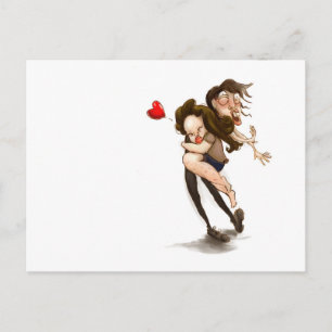 Liebhaber von Heuschnupfen Postkarte