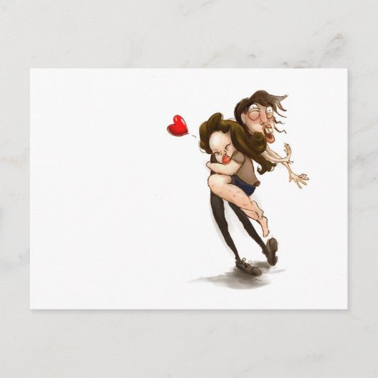 Liebhaber von Heuschnupfen Postkarte (Vorderseite)