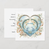 Liebhaber von Hochzeiten Einladung (Vorne/Hinten)