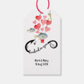 Liebhaber von Hochzeiten Geschenkanhänger (Vorderseite)