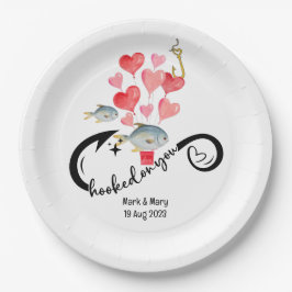 Liebhaber von Hochzeiten Pappteller