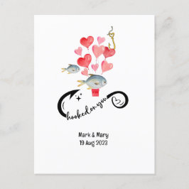 Liebhaber von Hochzeiten Postkarte