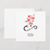 Liebhaber von Hochzeiten Save The Date (Vorne/Hinten)