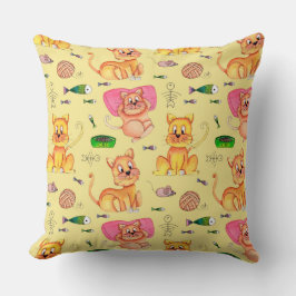 Liebhaber von Katzen-Deko Kissen