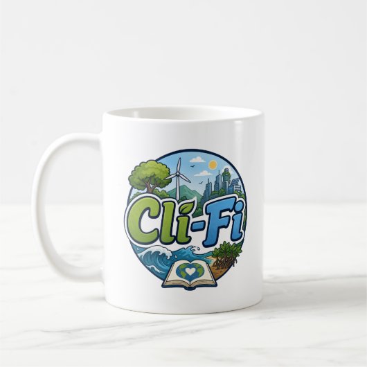 Liebhaber von Klima-Fiktion Kaffeetasse (Links)