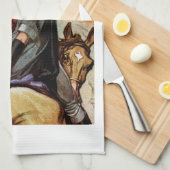 Liebhaber von Pferden Handtuch (Viertel Falte)