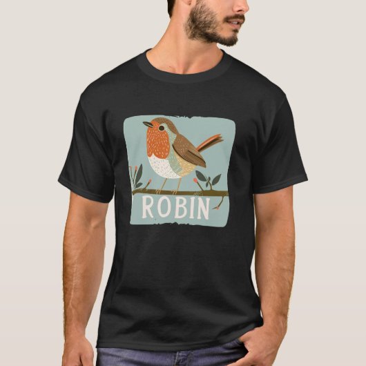 Liebhaber von Robin und Sparrow T-Shirt (Vorderseite)