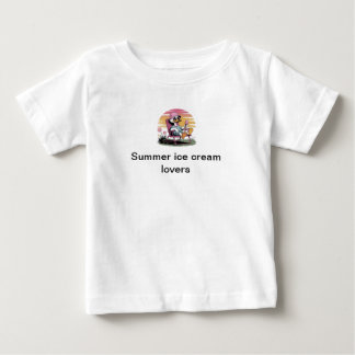 Liebhaber von Sommereis Baby T-shirt