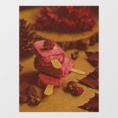 Liebhaber von Sommereis Fensteraufkleber (Blatt)