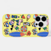 Liebhaber von Sommerferien Case-Mate iPhone Hülle (Rückseite (Horizontal))